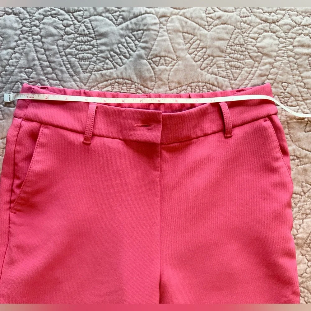 Isaac Mizrahi Vibrant Pink Cropped Pants - Picture 5 of 13